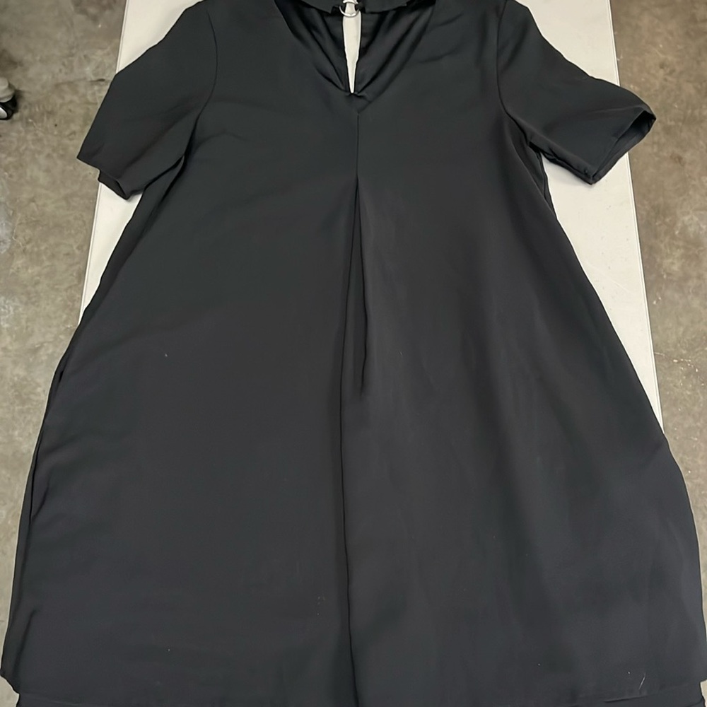 Pretty Black Midi Dress